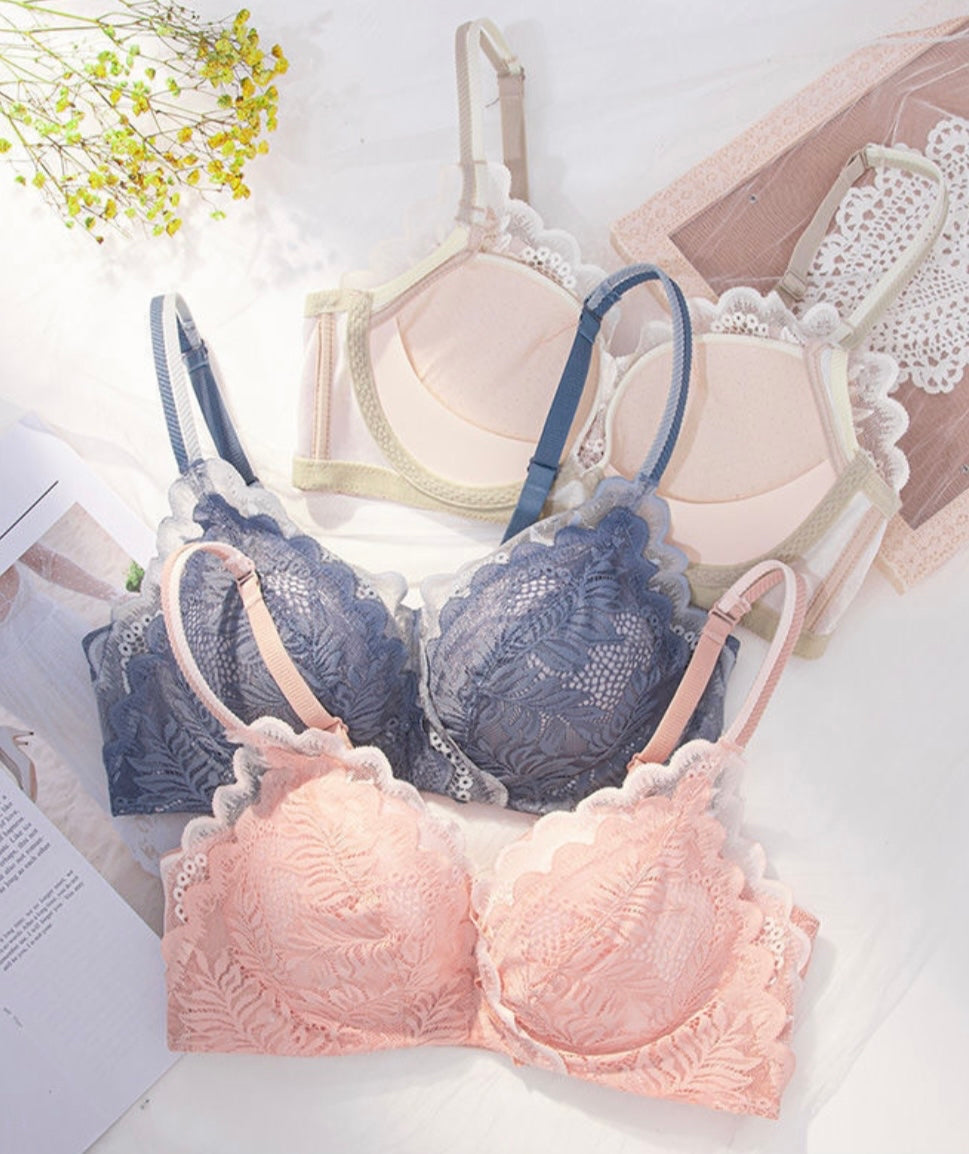 【即納】push-up pink bra set(15)