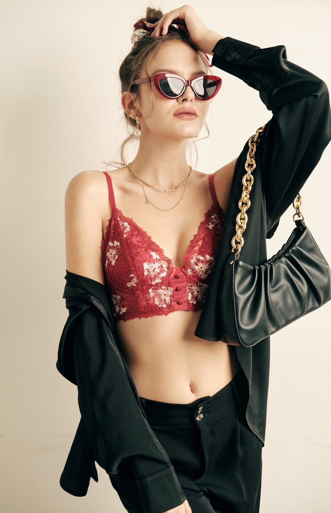 【即納】Relax luxe otona bra set apple(16)
