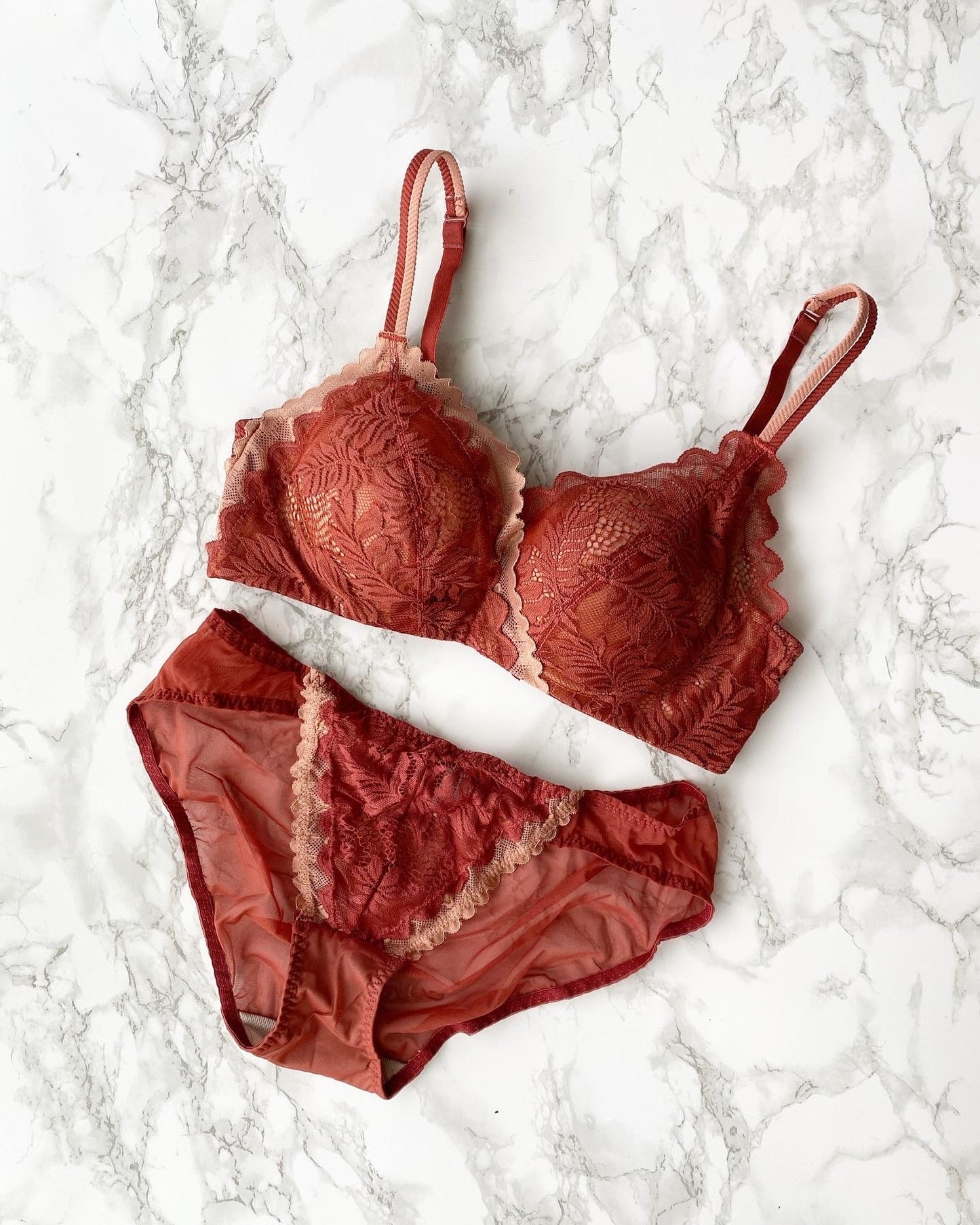 【即納】pink grapefruit bra set(10)