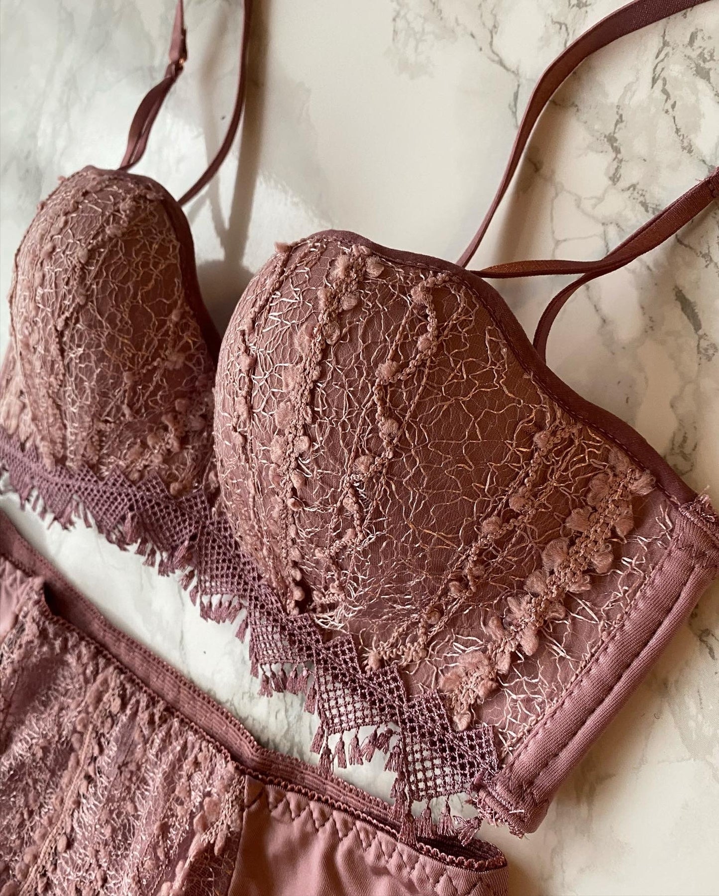 【即納】dustypink bra set(15)