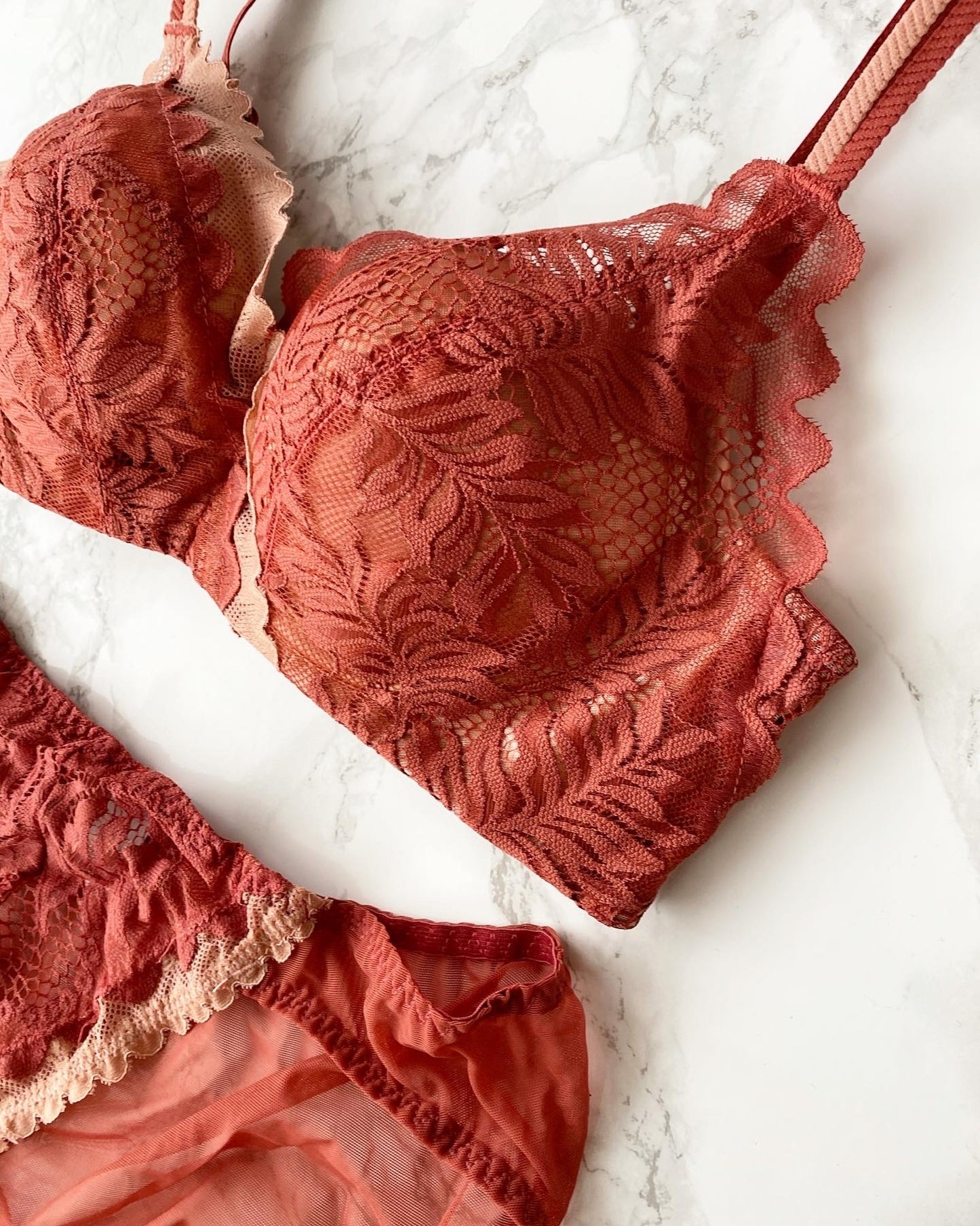 【即納】pink grapefruit bra set(10)