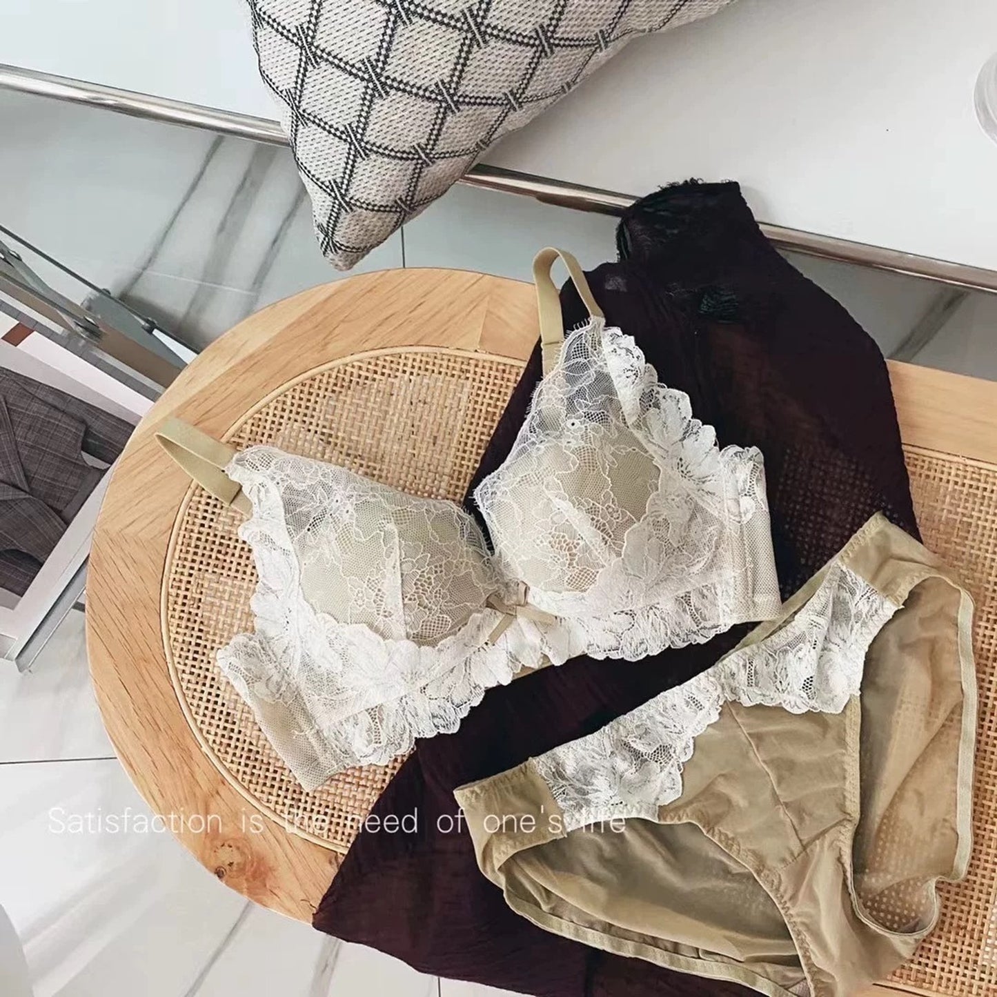 【即納】push-up whity bra set (6)