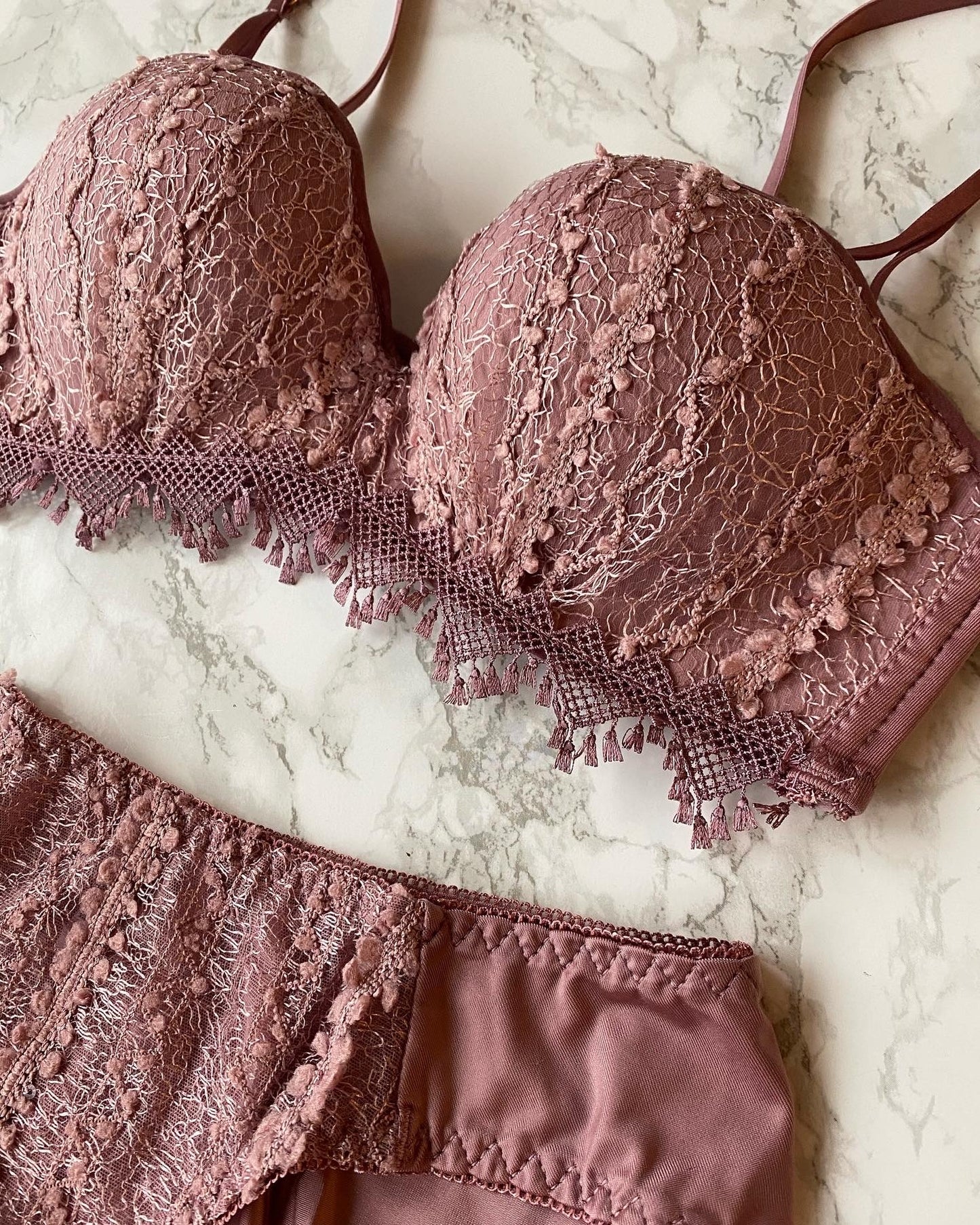 【即納】dustypink bra set(15)