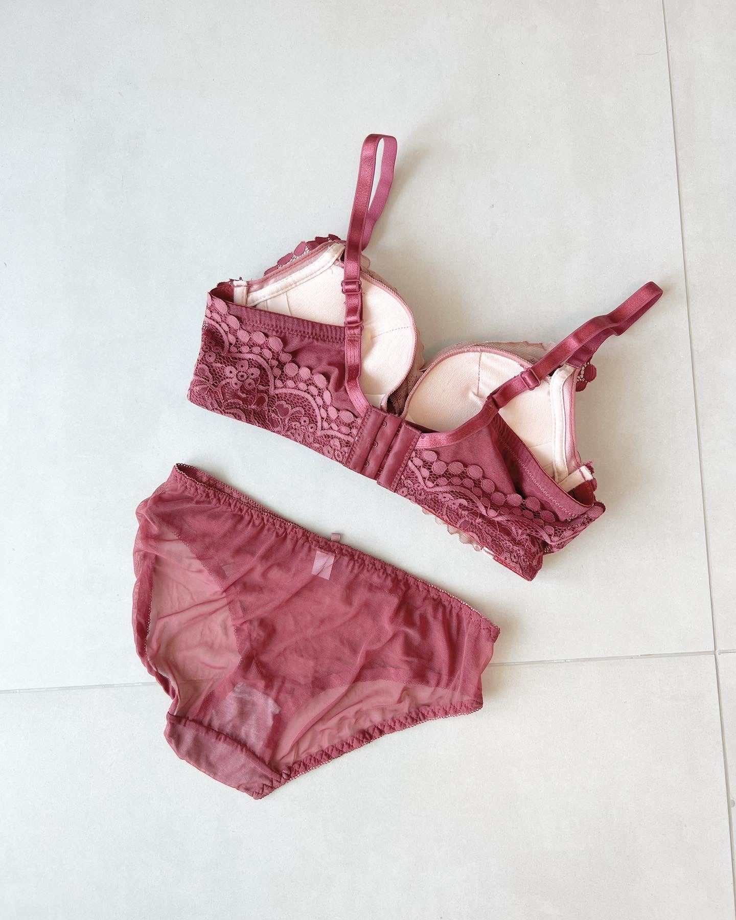 【即納】push-up red grapefruit bra se t(7)
