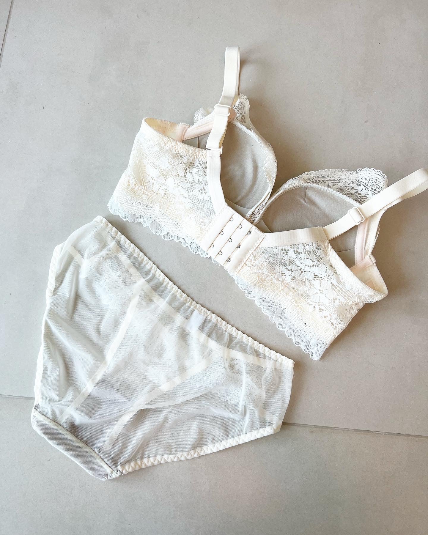 【即納】push-up White bra se t (12)