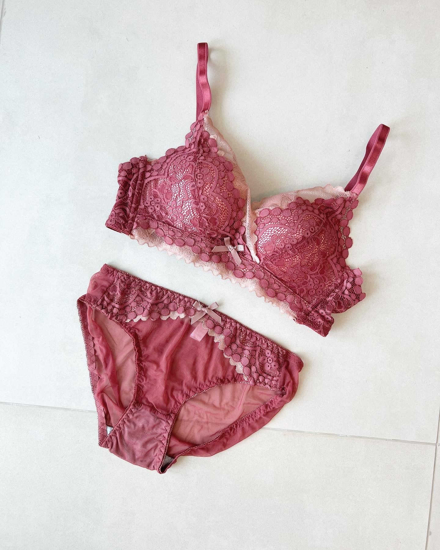 【即納】push-up red grapefruit bra se t(7)