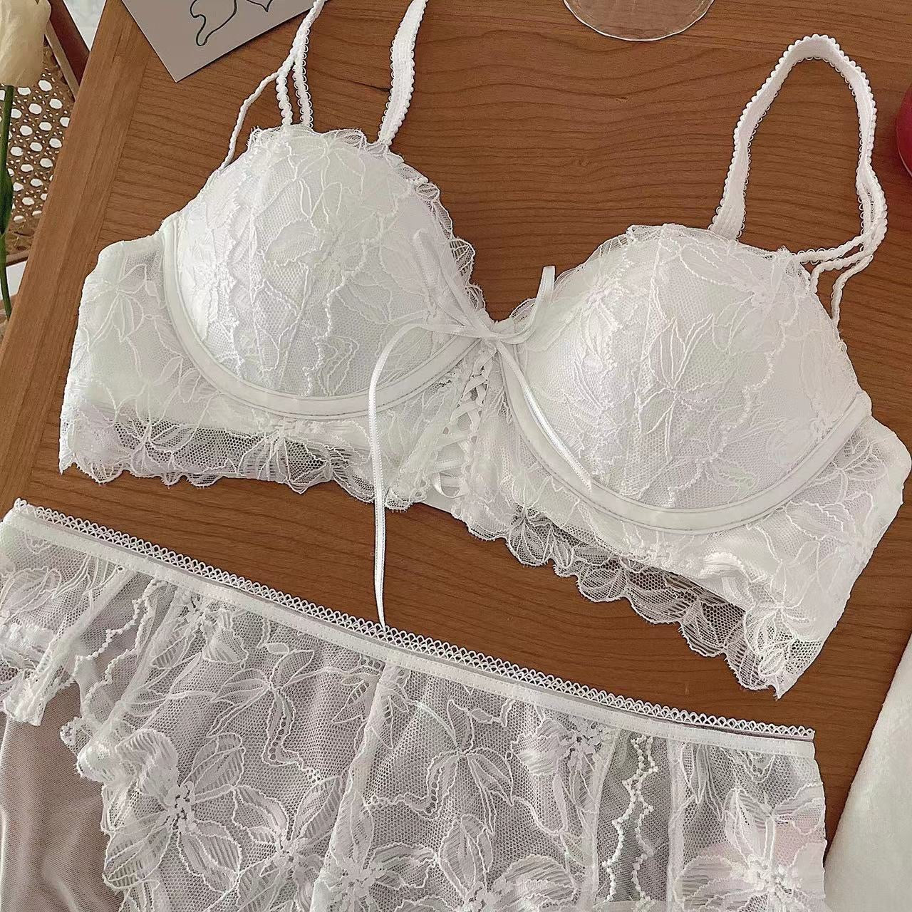 【即納】Relux push-up bra set White（16）