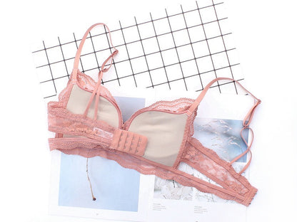 【即納】Push-Up love Pink bra set（16）