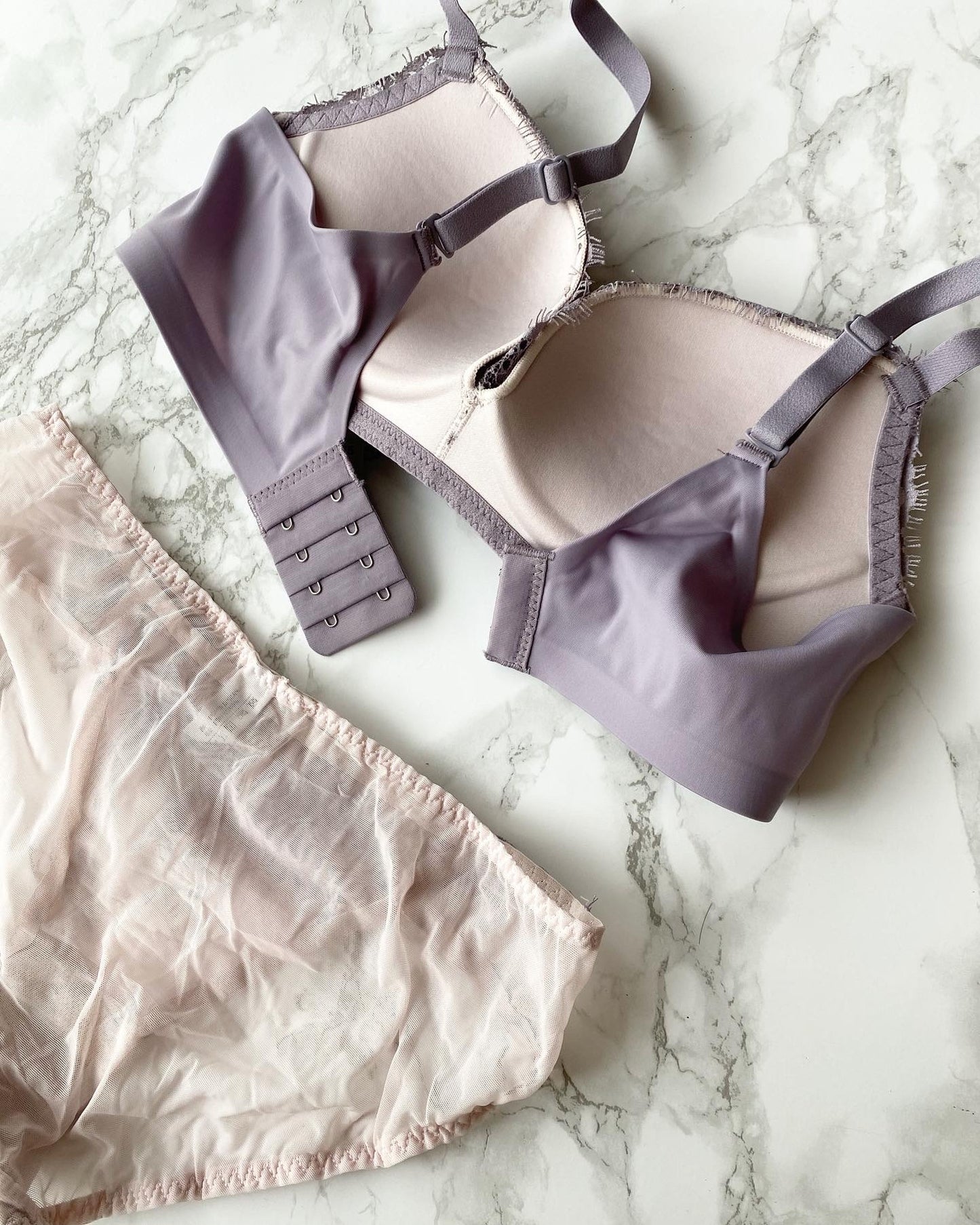 【即納】lavender bra set（12）