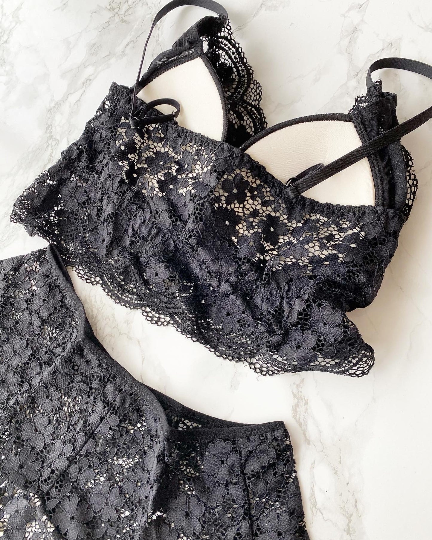 【即納】relax lace bra set（9）