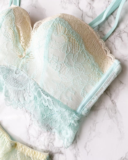 【即納】mint ivory bra set（9）