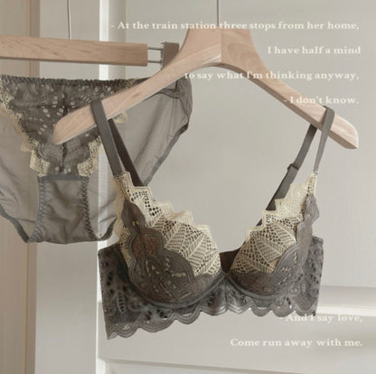 【即納】nuance color push-up bra set（3）