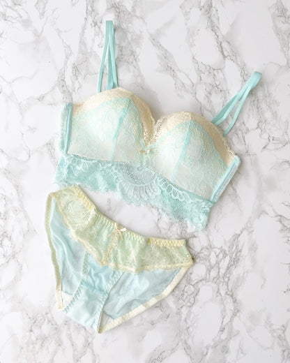 【即納】mint ivory bra set（9）