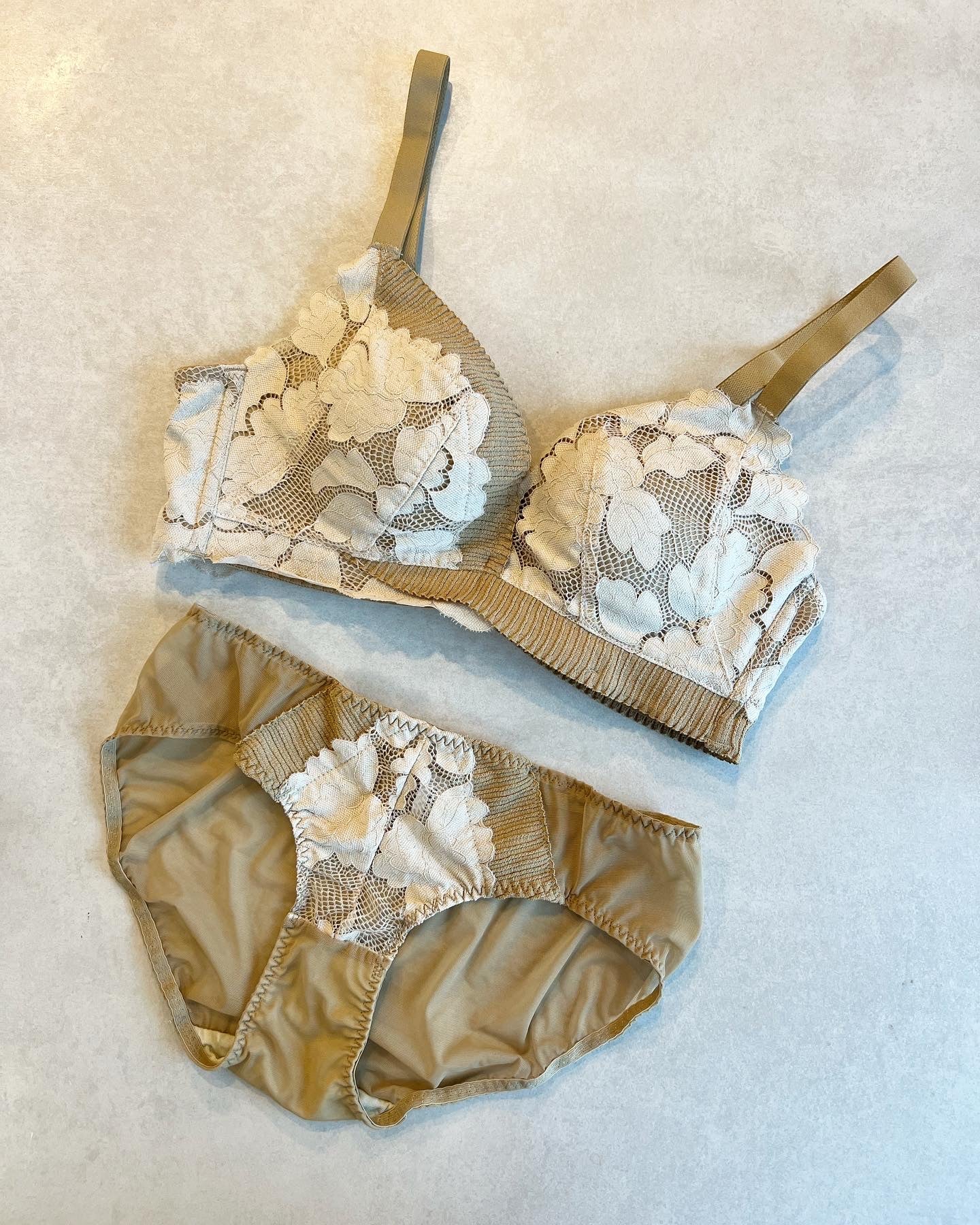 【即納】Flower bra set（12）